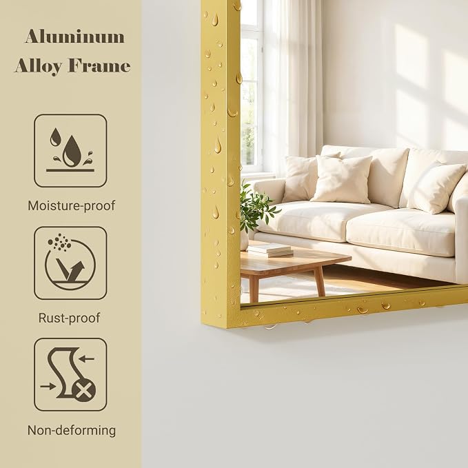 Large Full Length Mirror, Room Decor Big Full Body Mirror - Image 5