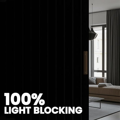 Room Divider Curtain Sets with Flexible Ceiling Track, Privacy Soundproof - Image 3