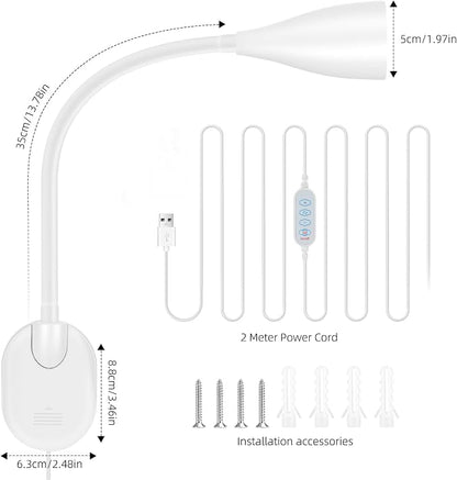 LiFMIRA Wall-Mounted LED Bedside Reading Light - Image 8