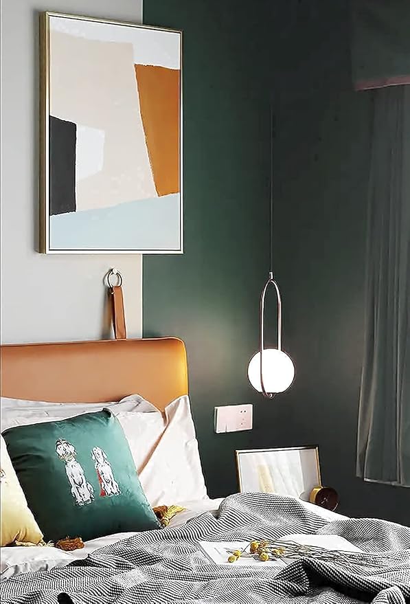Dimoon 118''x23.6'' Green Peel and Stick Wallpaper Contact Paper Modern Self - Image 7