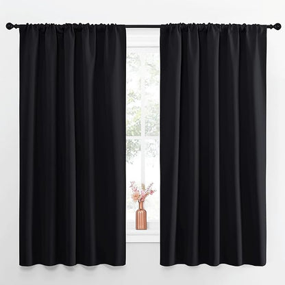NICETOWN Black Out Window Curtains by NICETOWN