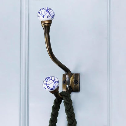 IndianShelf 44Lb. 6 Pieces Heavy Duty Decorative Double Hooks - Image 2