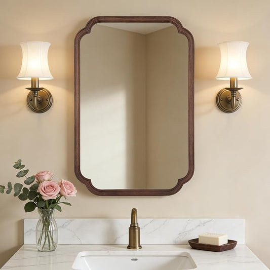 WallBeyond Wood Bathroom Mirror by WallBeyond