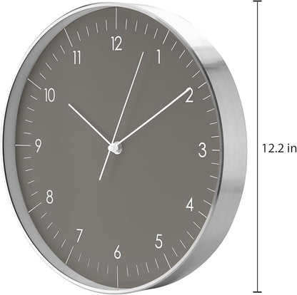 LUUK LIFESTYLE Silent Quartz Wall Clock, Nordic and Minimalist Design, Interior - Image 3