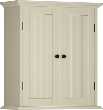 ChooChoo Bathroom Wall Cabinet, Over The Toilet Space Saver Storage Cabinet by ChooChoo