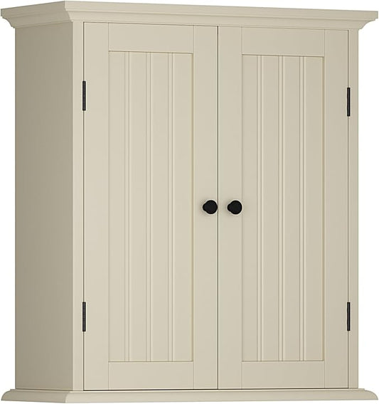 ChooChoo Bathroom Wall Cabinet, Over The Toilet Space Saver Storage Cabinet by ChooChoo