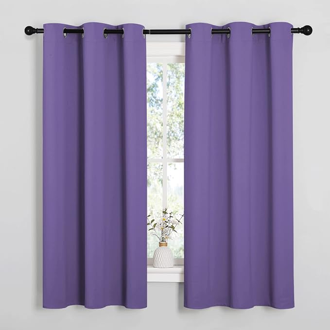 NICETOWN Bedroom Curtain Panels Blackout Draperies, Thermal Insulated Solid by NICETOWN