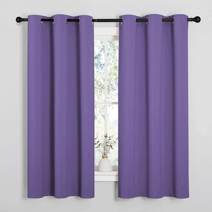 NICETOWN Bedroom Curtain Panels Blackout Draperies, Thermal Insulated Solid by NICETOWN