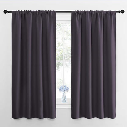 NICETOWN Window Curtains for Bedroom, 2 Panels, W42 x L48 -Inch, Home by NICETOWN