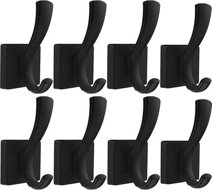 TOFIIGREM Black Wall Hooks Coat Hook, Towel Hooks Robe Hook by TOFIIGREM