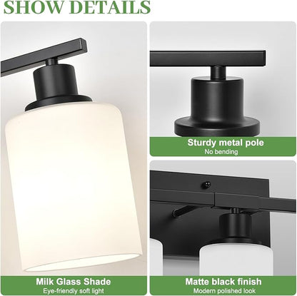 5-Light Bathroom Light Fixtures, Vanity Light - Image 3