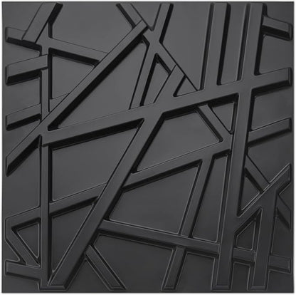 Art3d 19.7" x 19.7" Wall Panel Stripes by Art3d