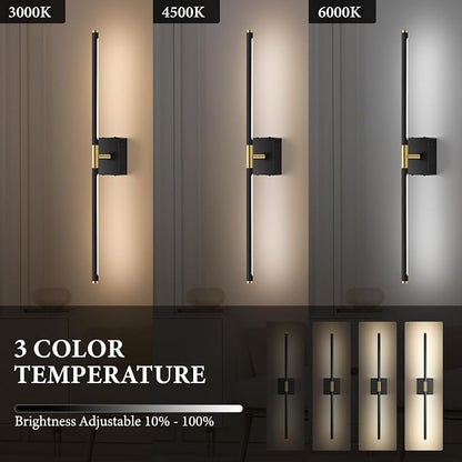 SAIMAND Wireless Sconces Set of 2 Battery Operated, 8000mAh USB Rechargeable - Image 2
