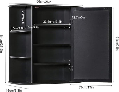 Iwell Bathroom Medicine Cabinet - Image 3