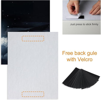 YPY Acoustic Panels, Soundproof Wall Panels: Sound Absorbing Wall Art, 8 Pack - Image 6