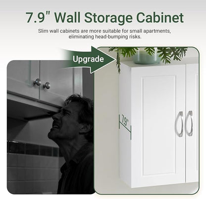 SoBuy Wall Cabinet Over the Toilet, Medicine Cabinet - Image 5