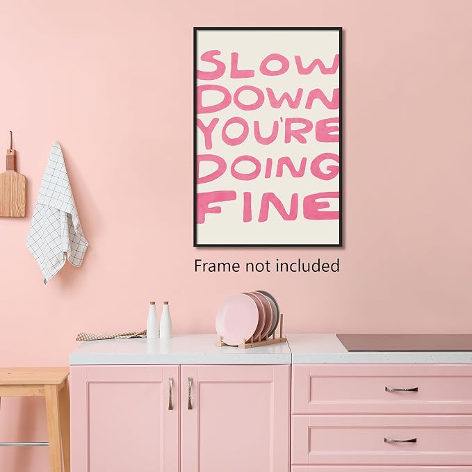 Yaasilinage Daily Reminder Positive Canvas Wall Art, Positive Affirmations Wall - Image 7