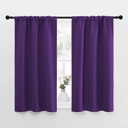 NICETOWN Kitchen Curtains Blackout Drapes & Curtains, Energy Smart Window by NICETOWN