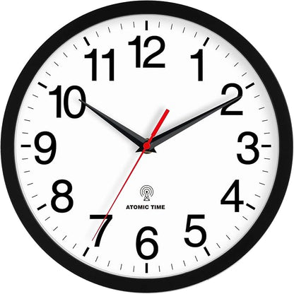 Rohioue Atomic Wall Clock, Modern 12 Inch Battery Operated Wall Clocks by RohioueWallClock