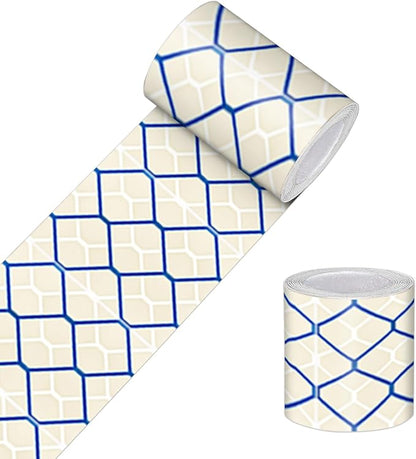 HOMETITUTE Wallpaper Border Peel and Stick Decorative Wall Trim Self Adhesive by HOMETITUTE