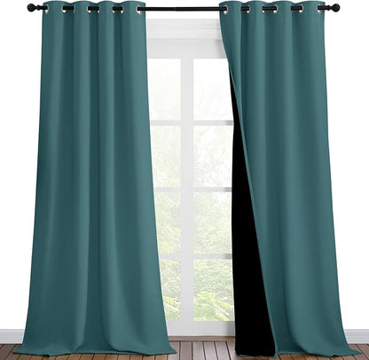NICETOWN 100% Blackout Blinds, Laundry Room Decor Window Treatment Curtains by NICETOWN
