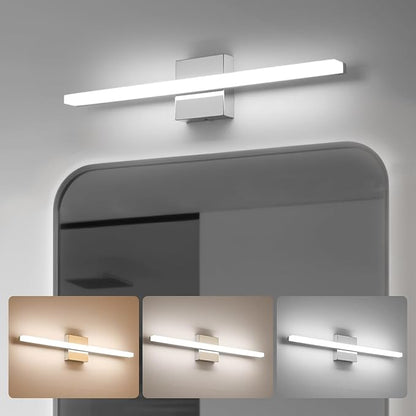 Combuh Modern Bathroom Vanity Light Fixtures Above Mirror Soft Shadow Free Wall by Combuh