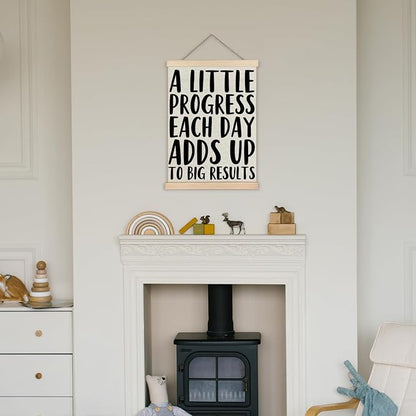 Supwhd Aesthetics Positive Affirmations Wall Decor, Inspirational Add Up to Big - Image 3