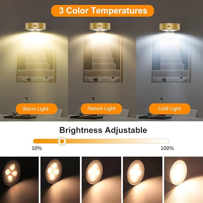 6-Pack Battery Operated Picture Light Magnetic Painting Light - Image 2