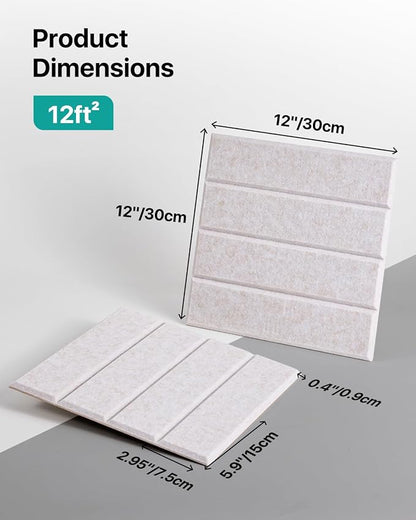 12 Pack Sound Proof Foam Panels - Image 6