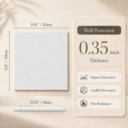 Large Cork Boards for Walls – 48" x 36" Self Adhesive Felt Wall Tiles - Image 2