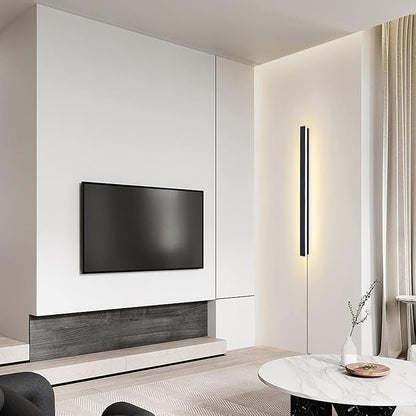 KELUOLY Modern Plug in Long Wall Sconce, 20W Warm White 3000K Acrylic Indoor - Image 4