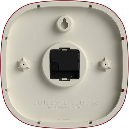 JONES CLOCKS® Marvel wall Clock | Modern Retro Rounded Square Clock | 10 inch | - Image 7