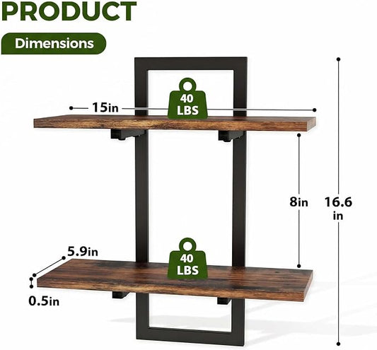 Bamworld Wall Planters for Indoor Plants Window Plant Shelves Vertical Plant - Image 2