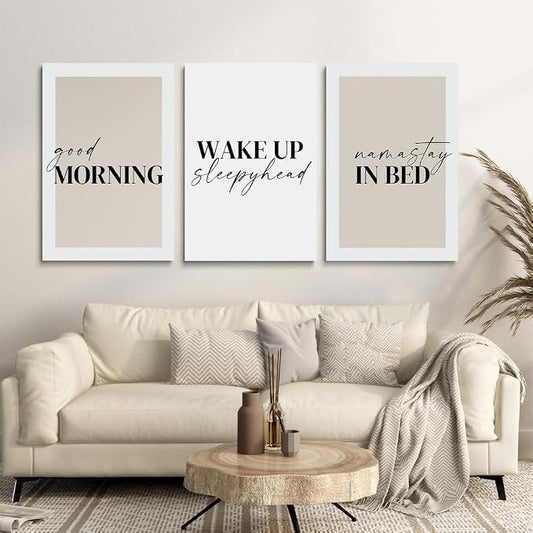 GUBIYU Prints Set of 3, Above-Bed Decor - Image 2