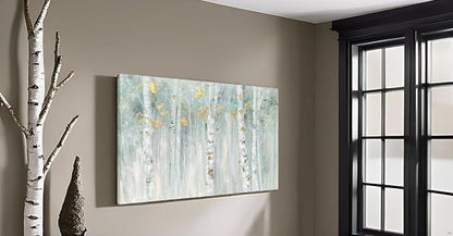 Yihui Arts Birch Tree Canvas Wall Art - Image 4