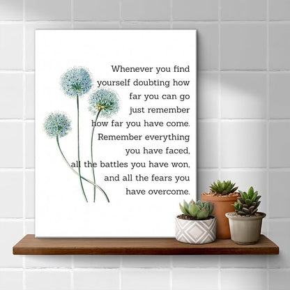 Motivational Quotes Wall Art Decor, Inspirational Graduation Decor Gift - Image 4