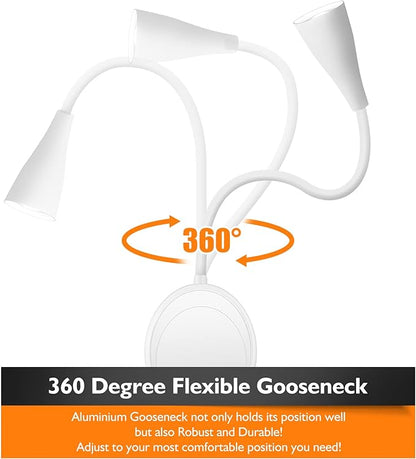 SANKEDOU LED Wall Mount Reading Light, Bedside Reading Lights - Image 5