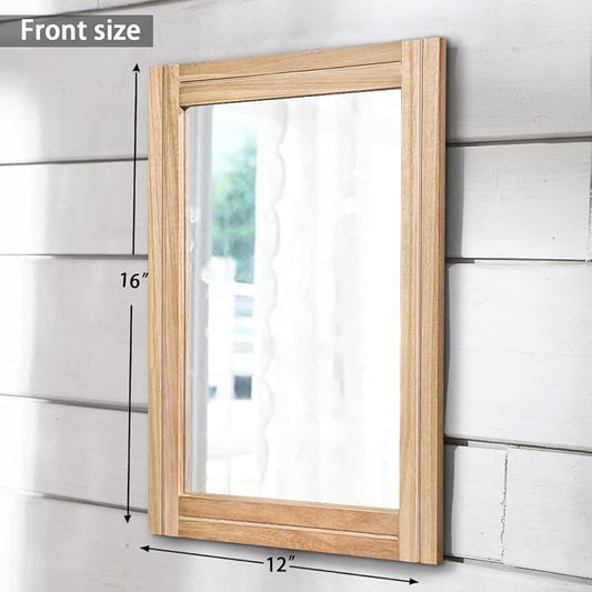 AAZZKANG Rustic Mirrors for Wall - Image 2