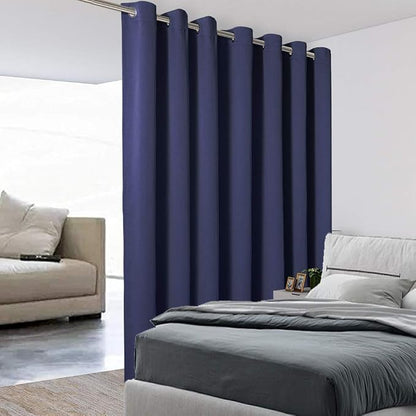 BONZER Room Divider Curtain Total Privacy Wall Wide Thermal Insulated Blackout by Bonzer