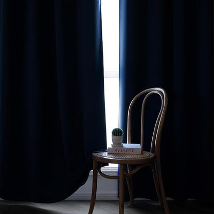 IGEMAEVE Blackout Curtains 108 Inch Length 2 Panels Set, Rod Pocket Energy - Image 7