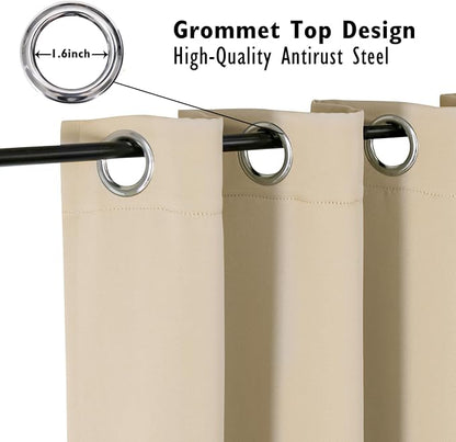 ChrisDowa Blackout Curtains 78 inches Long - Image 3