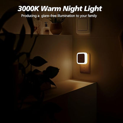 Sujeet Night Light, Night Lights Plug into Wall 4-Pack, Nightlight Plug in - Image 3