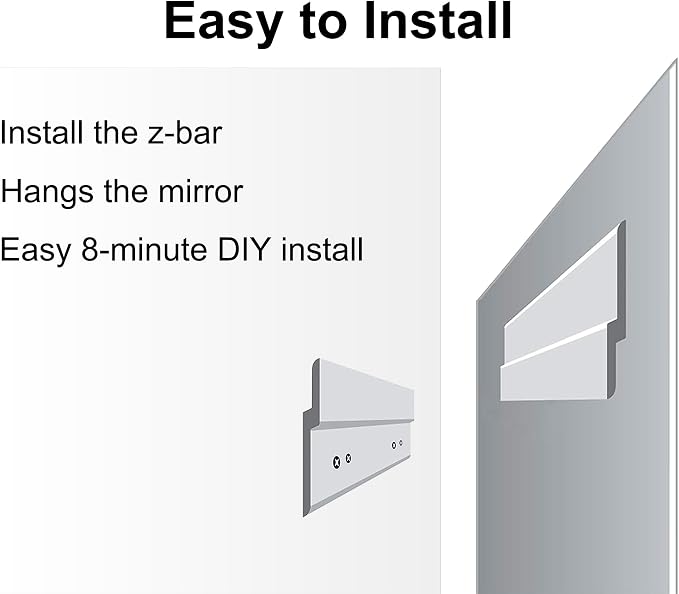 Ruomeng Wall Mirror Bathroom Mirrors - Image 7