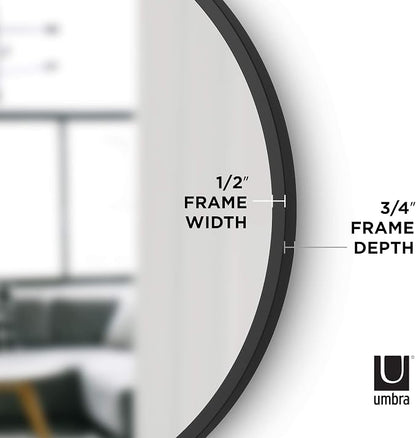 Umbra Hub Round Wall Mirror - Image 6