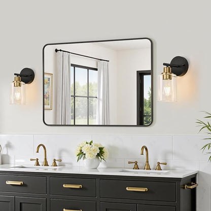 Zarbitta Set of 2 Wall Sconces for Bathroom, Bathroom Wall Lamp for Mirror - Image 6
