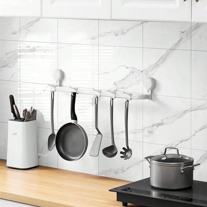 Chejiaye 22pcs Marble Peel and Stick Backsplash Waterproof Washroom Wall Panels - Image 3