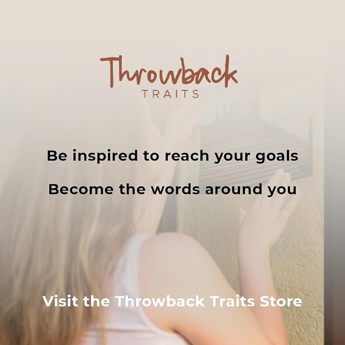Throwbacktraits Canvas Motivational Wall Art – Set of 6 Inspirational Prints - Image 8