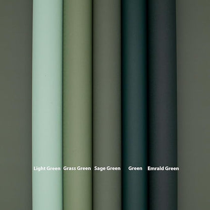 Yancorp 24"x120" Matte Emrald Green Peel and Stick Wallpaper Removable Contact - Image 7