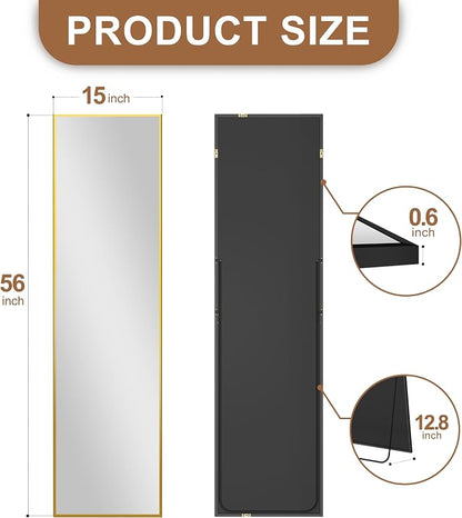 Delma Full Length Mirror, Large Floor Mirror - Image 7