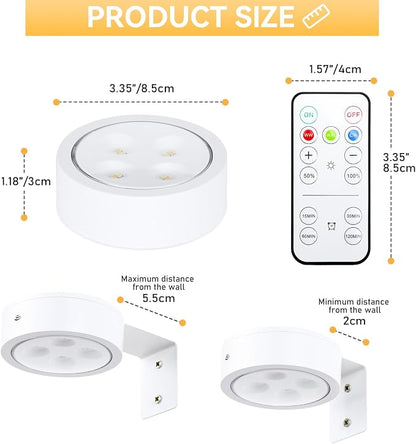 2-Pack Picture Light Battery Operated, LED Painting Lights - Image 4